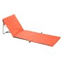 Matelas De Plage - Tahaa - L 54 X P 4 X H 160 Cm - Corail