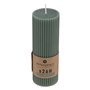 Atmosphera - Bougie ronde Demi en coton D5cm vert céladon