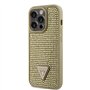CG Mobile Guess Coque Strass pour iPhone 15 Pro Max (Or)