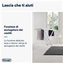 De'Longhi Tasciugo AriaDry Multi Déshumidificateur DEXD214RF, Déshumidificateur Portable avec Filtration à 3 Actions, Fonction S