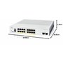 Cisco Commutateur Intelligent Cisco Catalyst 1200-16P-2G, 16 Ports GE, PoE, Ports SFP 2x1GE, Garantie limitée à Vie (C1200-16P-2