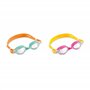 Intex 55693 Lot de 2 lunettes de natation pour enfants en polycarbonate, silicone, multicolore, 3-8 ans