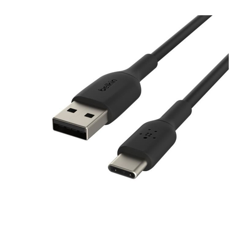 Image secondaire de Belkin CAB001BT2MBK câble USB 2 m USB A USB C Noir