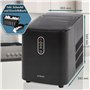 Bomann® EWB 6068 CB Machine à glaçons à production rapide – Glaçons en 10 minutes – Jusqu'à 10 kg de glace en 24 heures – Machin