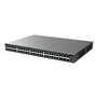 GRANDSTREAM GWN7806P Switch gérable Couche (Layer) 2+ enrackable. Ports : 48x GbE RJ45 PoE 802.3 AF/at, + 30 W par Port, Puissan