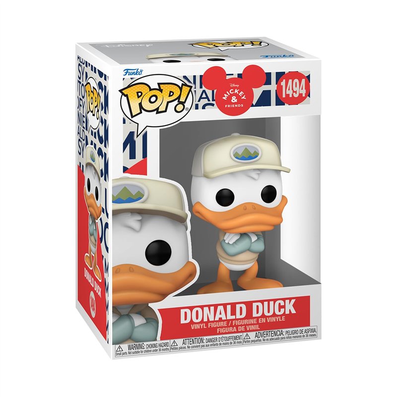 Funko Pop! Disney: Mystery Mini IRL - Donald Duck - Disney Standard Characters - Figurine en Vinyle à Collectionner - Idée de Ca