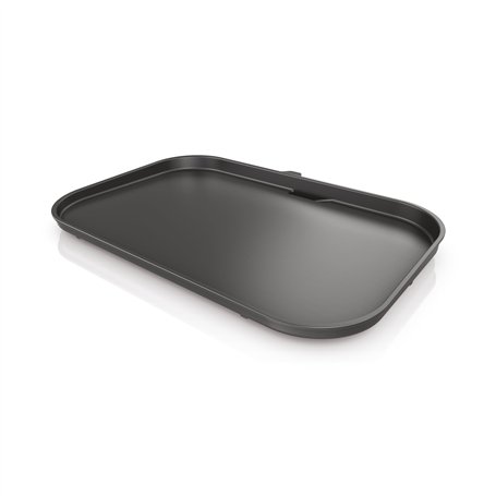 Ninja Woodfire Plancha XL, plaque à rainures plate non adhésive, accessoire officiel Ninja, compatible avec les barbecues électr