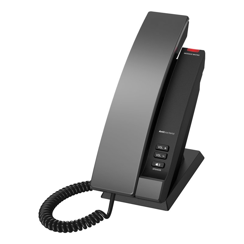 Image secondaire de Snom HD100 pour Hôtellerie TéLéPhone Fixe Filaire pour Hôtellerie - Indicateur D'Appel, Mains Libres, PoE - TéLéPhone Fixe