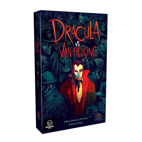 Blackrock Dracula VS Helsing - Jeu de société - Jeu Deux Joueurs - affrontement en Duo - 10 Ans et Plus - Duel stratégique et Ta