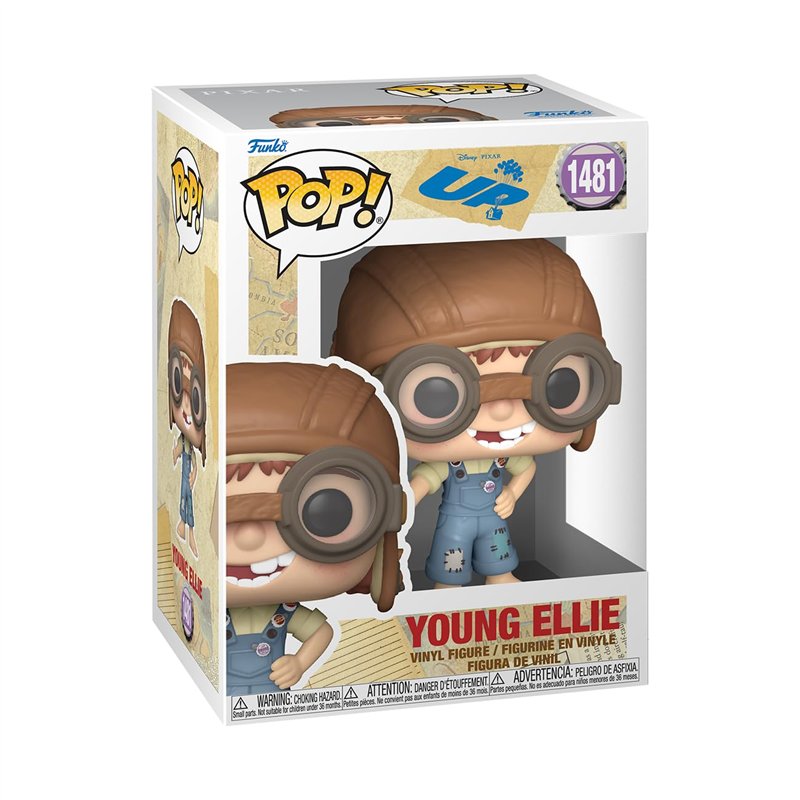 Funko Pop! Disney: UP – Young Ellie​ - Figurine en Vinyle à Collectionner - Idée de Cadeau - Produits Officiels - Jouets pour Le
