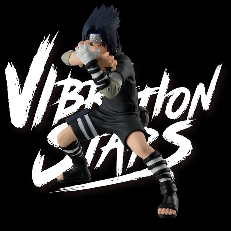 Image secondaire de Banpresto Figurine d'action Uchiha Sasuke III Naruto - Vibration Stars 14 cm, Multicolore, BP89264P