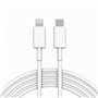 MilnoTech Câble USB C 1M - Charge Rapide [Certifié MFi] pour iPhone 14/13/13PRO/12/12 PRO Max/12 Mini/11/11PRO/XS/XR/X/8/8Plus/i