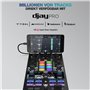 Reloop Mixtour Pro - Contrôleur DJ tout-en-un ultra-portable de haute qualité à 4 platines avec interface audio
