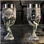Nemesis Now Verre Gondor du Seigneur des Anneaux 19 cm, Résine Grise, Marchandise officielle du Seigneur des Anneaux, Gobelet Go