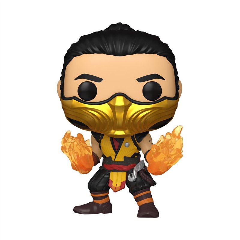 Image secondaire de Funko Pop! Games: MK1- Scorpion - Mortal Kombat Game Franchise - Figurine en Vinyle à Collectionner - Idée de Cadeau - Produits 
