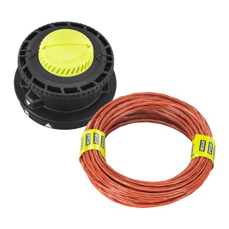 RYOBI - Tête Double Fil Reel-Easy™ Ø 2,4 mm pour débroussailleuses sur Batterie RY18BCX26A-0 / RY18BCX26A-140 / RY36BCX30A-0 / R