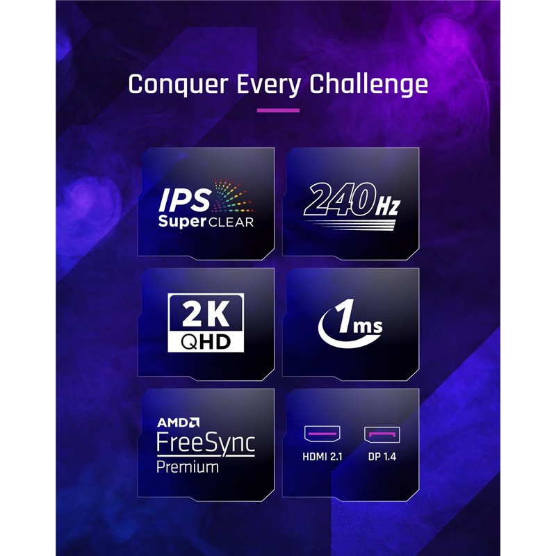 Image secondaire de ViewSonic Moniteur de jeu VX2758A-PRO-3 27 pouces 2K 170 Hz