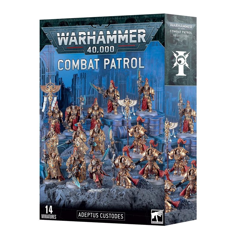 Warhammer Games Workshop 40 000 - Combat Patrol : Adeptus Custodes (édition 2024)
