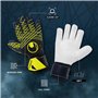 uhlsport Gants de Gardien de But de Football Prediction Soft Pro, 6.5, Marine/Blanc/Jaune Fluo