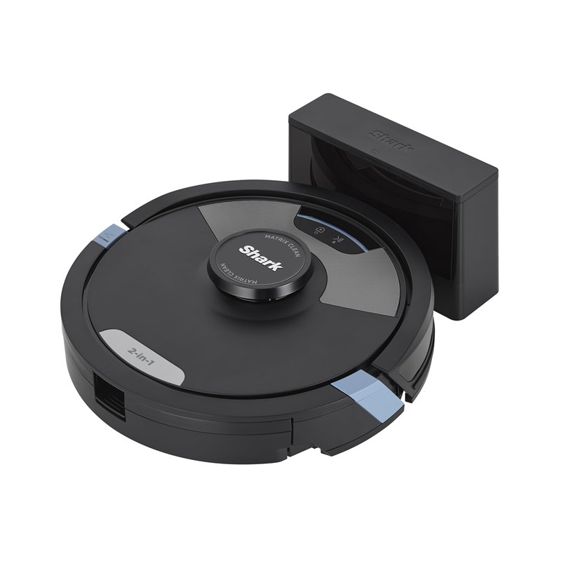 Shark Matrix Plus 2-en-1 Robot aspirateur-balai avec cartographie LiDAR, nettoyage matriciel pour moquette, sols durs et poils, 