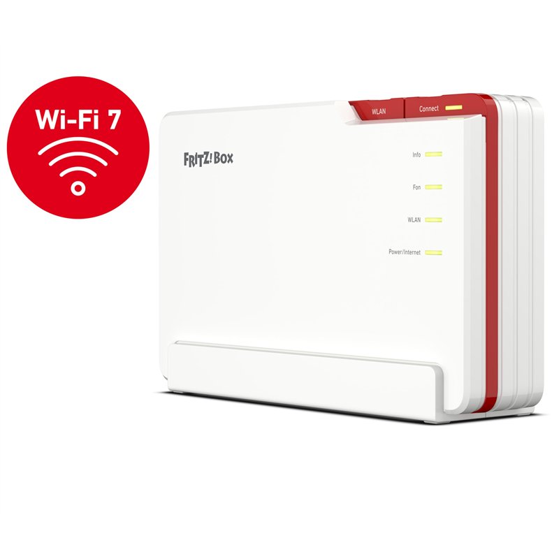 Image secondaire de AVM Fritz!Box 5690 Pro (routeur Wi-FI 7 Premium avec tribande (2,4 GHz, 5 GHz, 6 GHz) jusqu'à 18,5 Gbit/s, pour Fibre Optique et