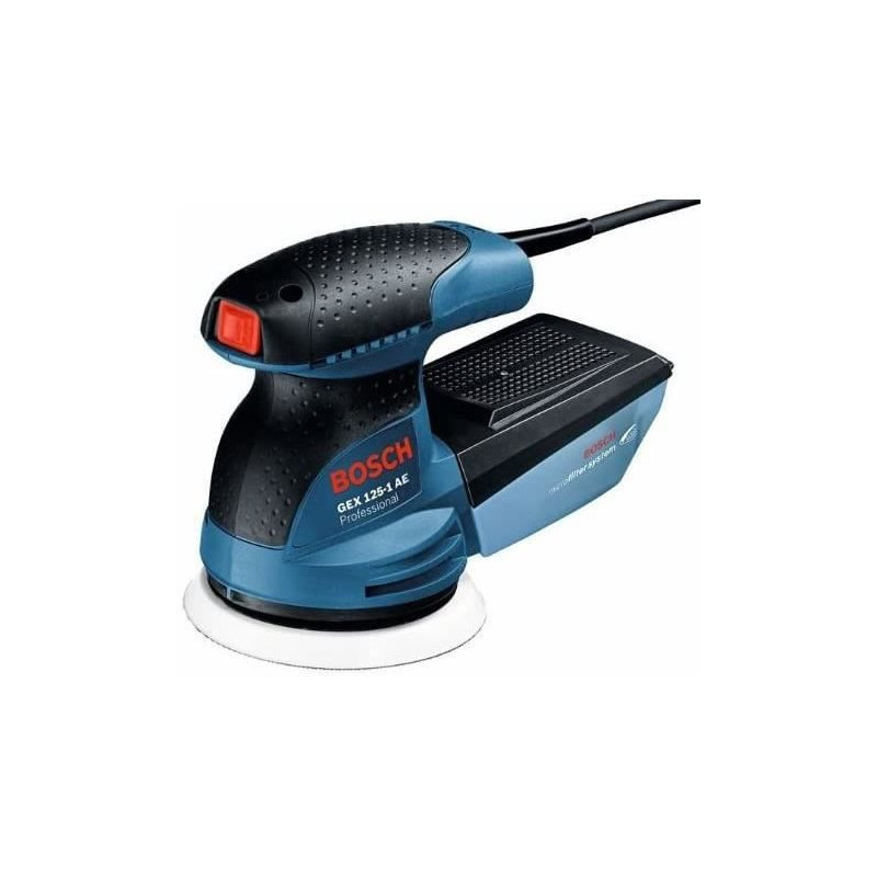 Bosch GEX 125-1 AE Ponceuse orbitale 12000 tr/min 24000 OPM Bleu