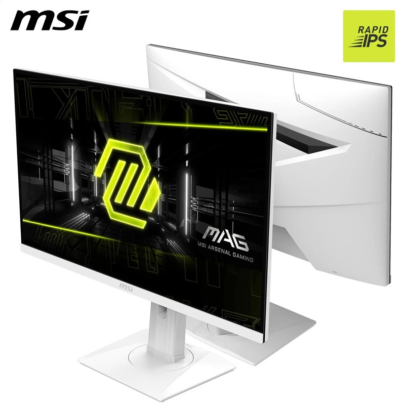 Image secondaire de MSI MAG 274PFW Écran Gaming 27'' FHD - Dalle Rapid IPS 1920 x 1080, 180 Hz / 1ms (GtG), 117% sRGB, Design sans Bordure, HDR Read