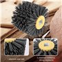Brosses abrasives : grain 80, largeur 100 mm – Ø 120 mm | Convient pour rouleau abrasif, brosse en nylon pour machine à satiner