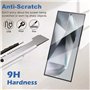 [2+2 Pièces] Anti-Espion Verre Trempé pour Samsung Galaxy S24 Ultra, 3 Pièces Protection Écran et 2 Pièces Caméra Arrière Protec