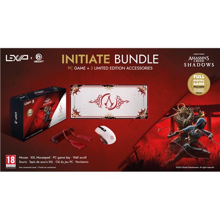 Lexip X Ubisoft Assassin's Creed Shadows Initiate Box - PC Game, Mouse & Mat