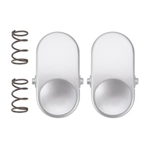 eMagTech Lot de 2 Clips de Déverrouillage de Baguette de Capture à Profil Bas pour Aspirateur Et Pièce de Rechange à Ressort Com