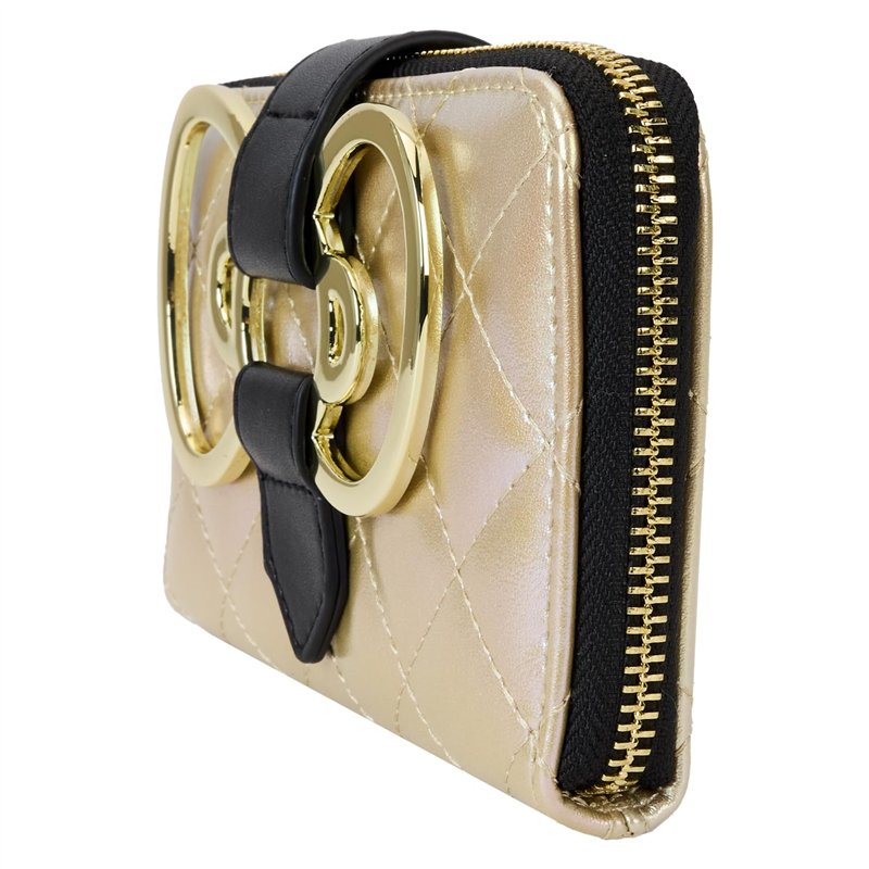 Image secondaire de Loungefly Sanrio Portefeuille zippé doré 50e anniversaire