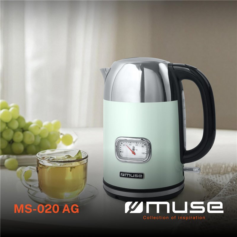 Image secondaire de Bouilloire Muse MS-020 AG 2200 W Vert