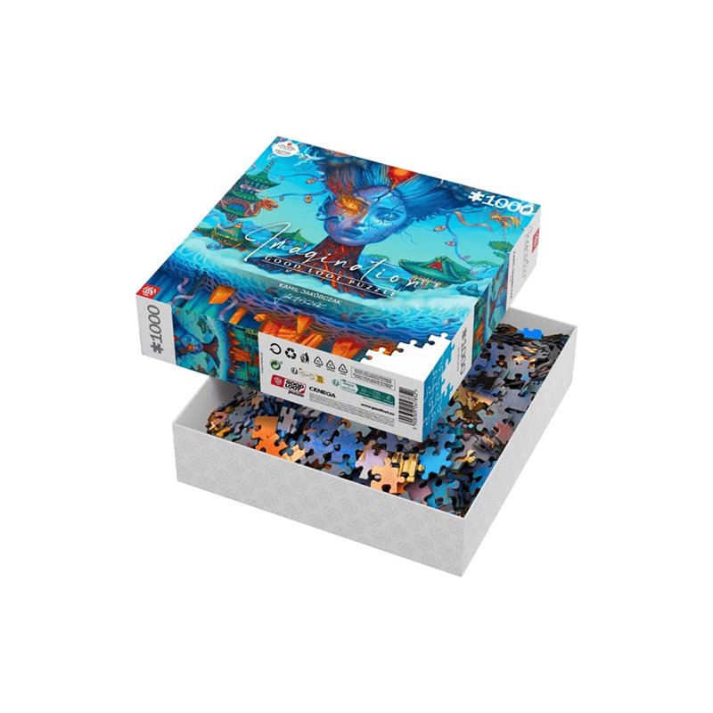 Good Loot | Kamil Jakóbczak Fuji Puzzle | Puzzle 1000 Pieces
