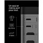 Belkin Hub GaN USB-C 11-en-1 Dock Pro (150 W, Station d'accueil multiport avec Port USB-C, USB-A, Ethernet, SD, Micro SD, 3,5 mm