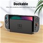 Lmcpa Étui Protection Transparent Dockable Compatible avec Nintendo Switch 2 2025, Anti-Rayures, Coque Rigide en PC pour Console