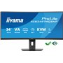 iiyama XUB3497WQSNP-B1, 34", VA, 3440x1440/120Hz, 2HDMI/1DP/1USBC, Has, RJ45, PD95W, KVM