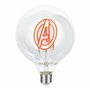 Paladone Ampoule décorative LED néon E27 Marvel Avengers - S’ajoute à n'importe quelle lampe compatible Edison, Cadeau de collec