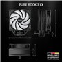 be quiet! Pure Rock 3 LX ventirad radiateur, très haute performance de refroidissement, 4 caloducs noirs haute performance, tech