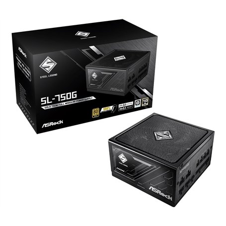 ASRock Challenger CL-750G Stromforsyning 850Watt - PC-/Server Netzteil (90-UXC075-GNEAAA)