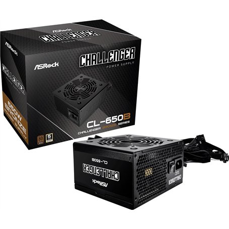 Alimentation+ATX+ASRock+Challenger+Bronze+-+650W+%28Noir%29
