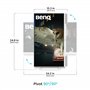 BenQ EW2790U 4K Écran, 27", 3840x1260, P3 98%, Technologie AI Contrast Exclusive, Haut-parleurs 2.1 intégrés avec Caisson de Bas