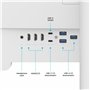 BenQ EW2790U 4K Écran, 27", 3840x1260, P3 98%, Technologie AI Contrast Exclusive, Haut-parleurs 2.1 intégrés avec Caisson de Bas