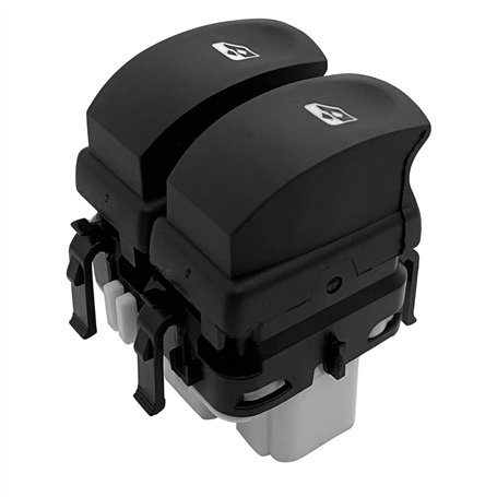 Interrupteur Commande de Lève Vitre Électrique Avant Gauche Compatible Renault Clio 3, Modus, Twingo 2