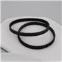 ECSiNG 4pcs Courroies d'aspirateur Compatible avec Shark Rocket HV300 HV301 HV302 HV305 HV308 Série Circonférence 207mm Largeur