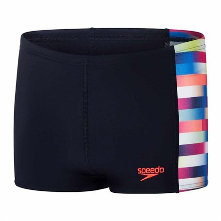 Speedo Maillot de Bain pour Enfant Aquashort Multicolore - Marque EAN : 5059937698991 - Taille : 9-10 Ans