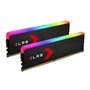 Kit de mémoire - PNY - XLR8 Gaming EPIC-X RGB DDR5 - 32GB (2x16GB) - 6400MHz - CL36 - Pour ordinateur de bureau