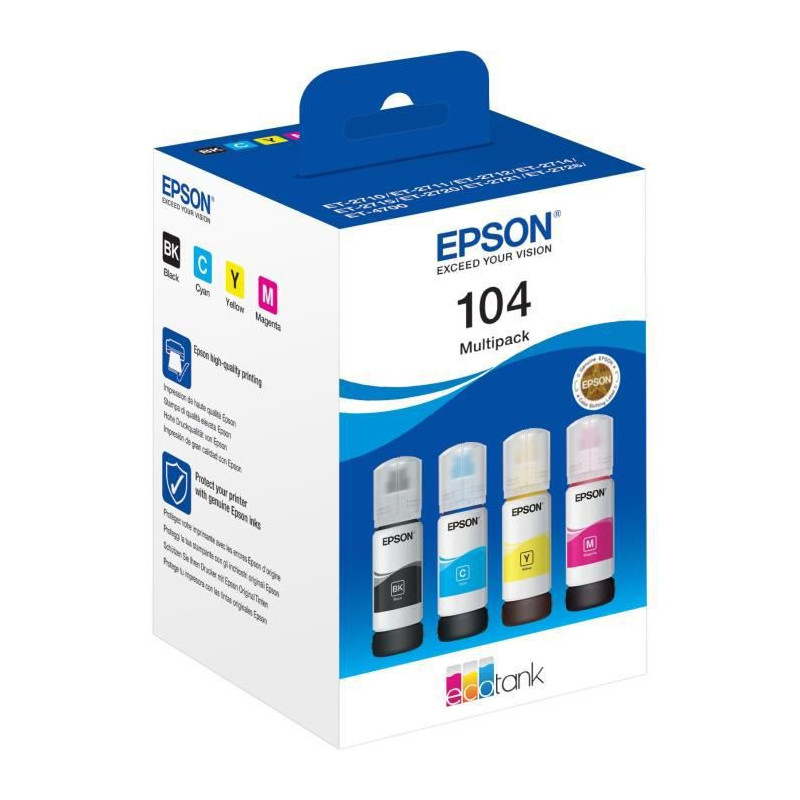 Image secondaire de Epson 104 EcoTank 4-colour Multipack