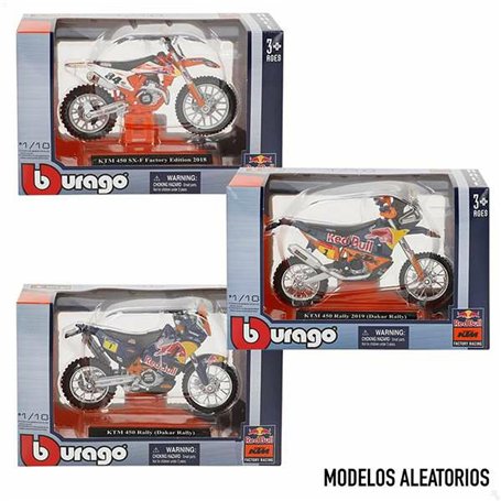 Motocyclette Colorbaby Wrb Ktm Cross 1:18