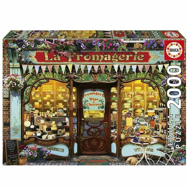 Image secondaire de Puzzle Educa The fine cheese shop